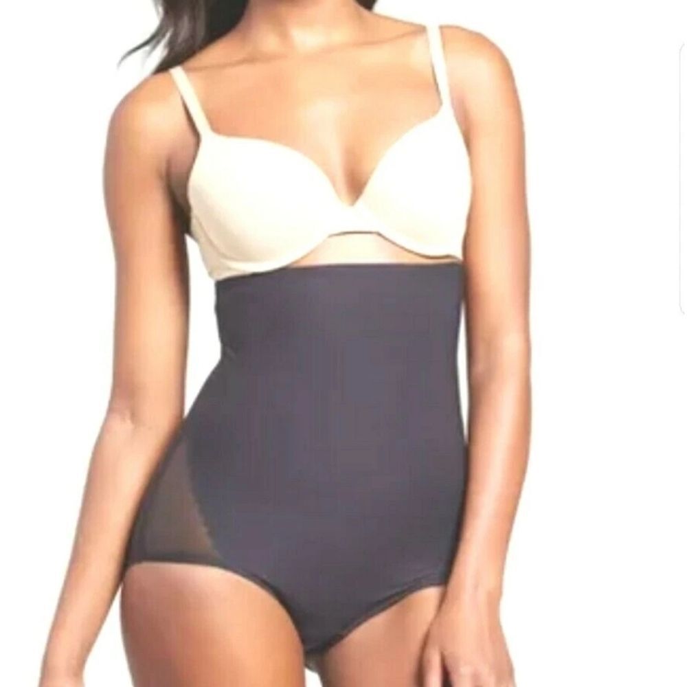 Slimshaper By Miracle Brands Womens Medium High Waist Brief Black - New